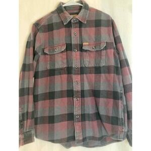 Orvis Classic Collection Mens Flannel Shirt Plaid Button Front M‎ Medium